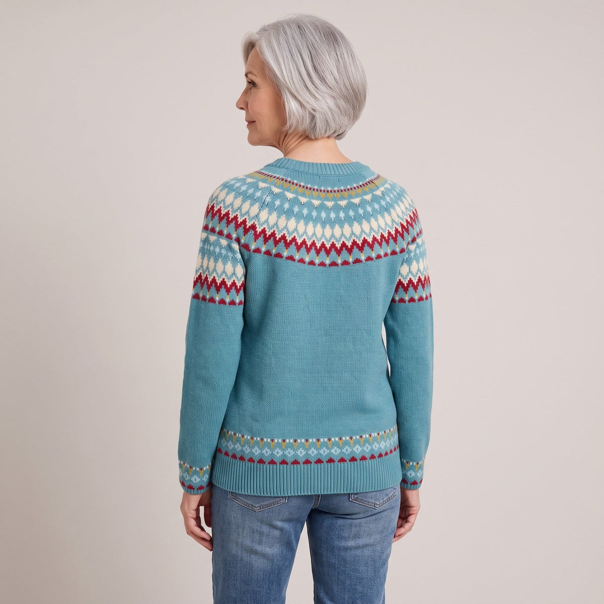 Cordelia™ — Nordic Fair Isle Sweater