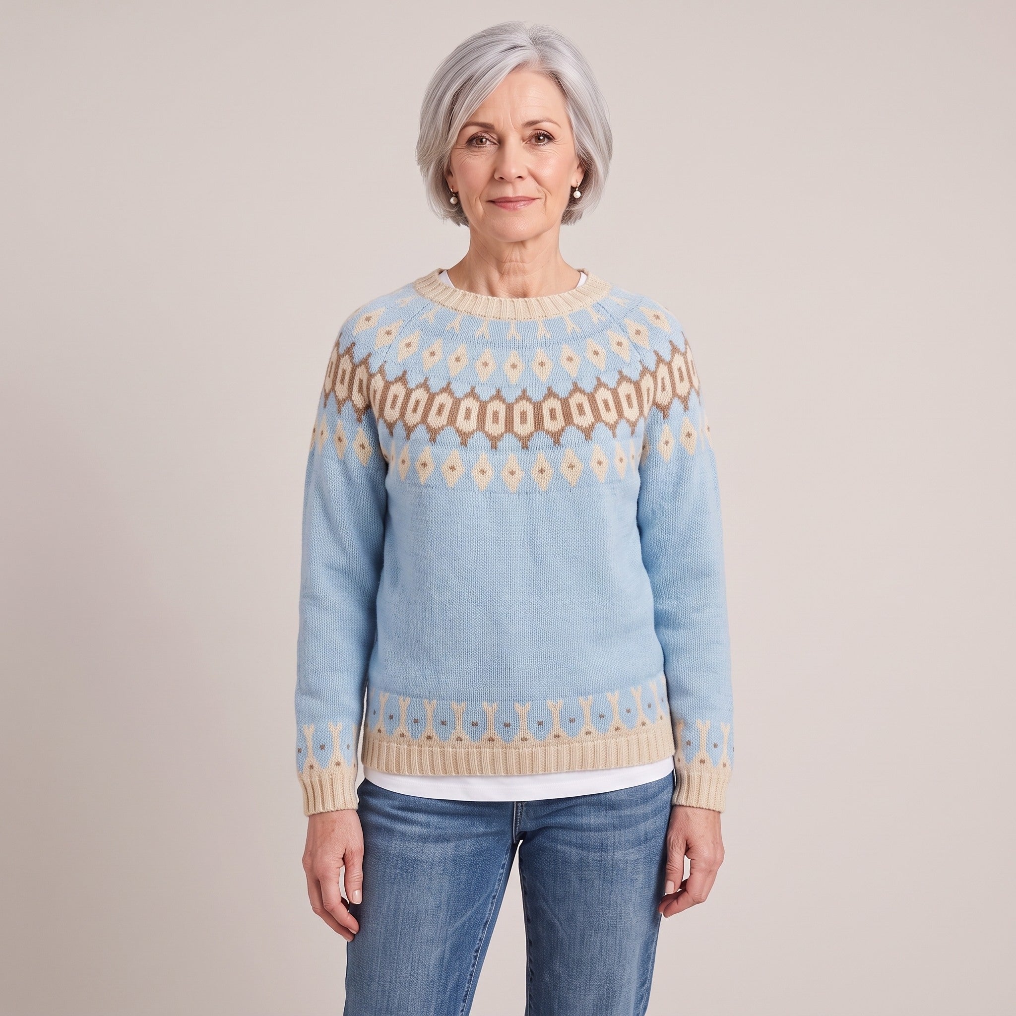 Millicent™ — Fair Isle Sweater
