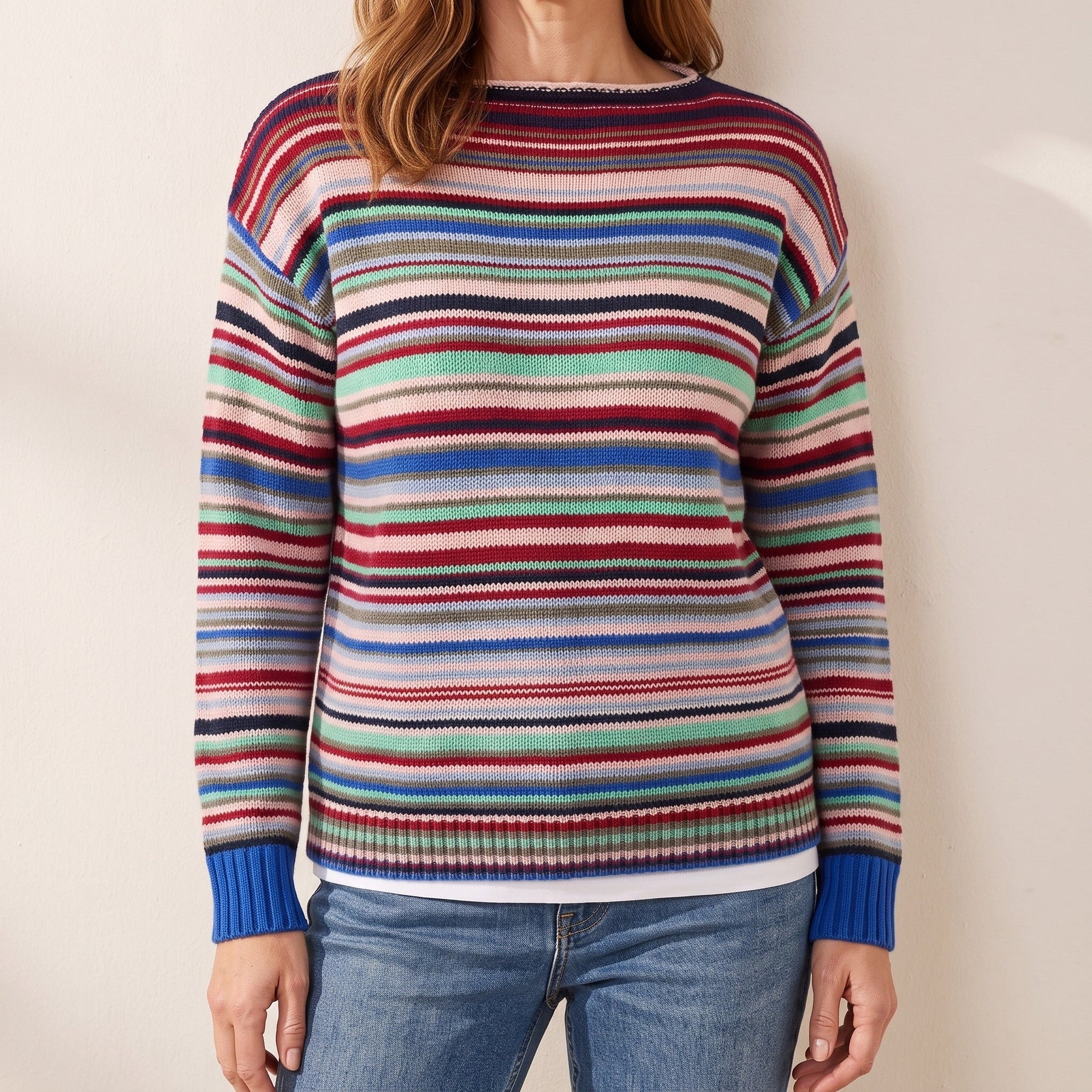 Rosemary™ — Striped Knit Sweater