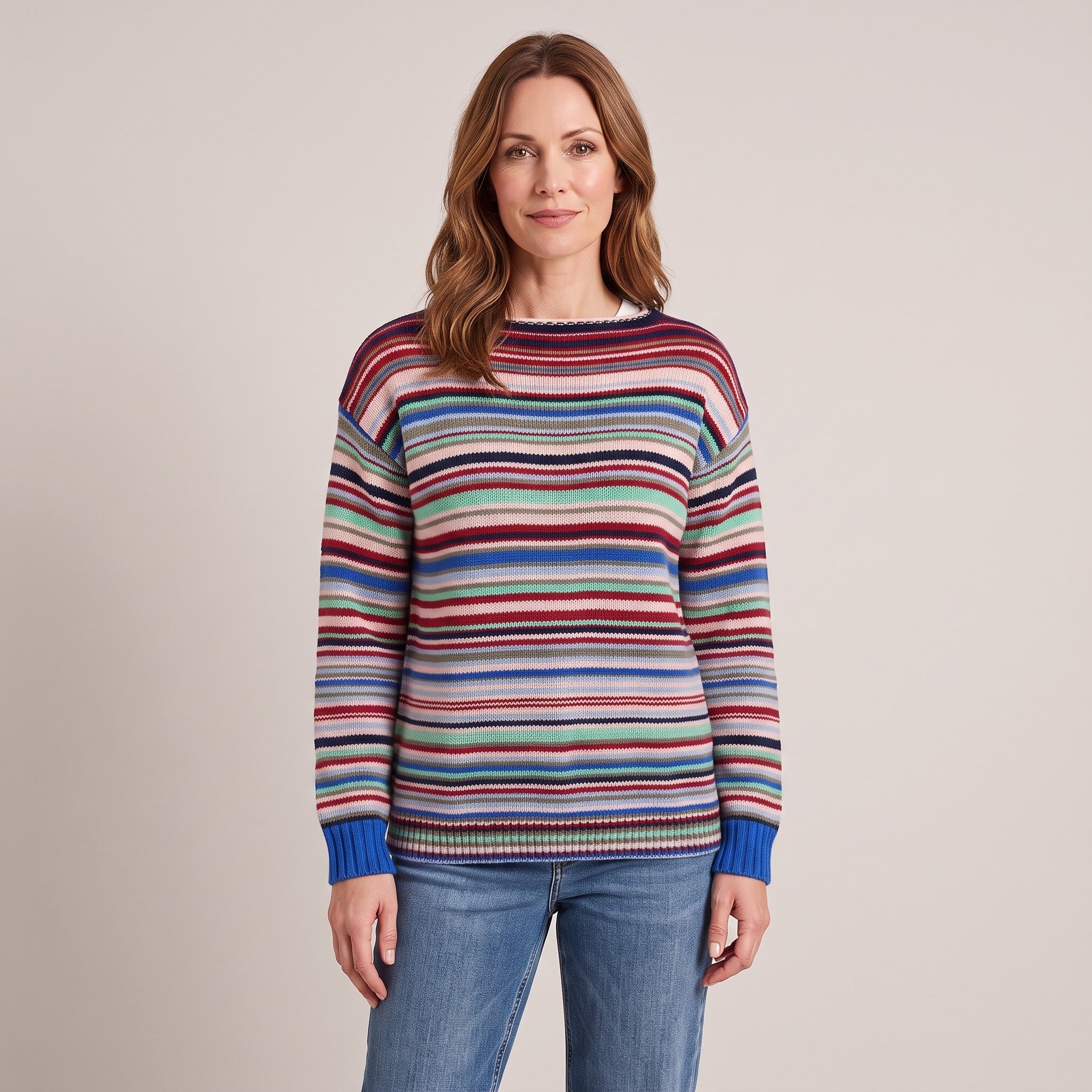 Rosemary™ — Striped Knit Sweater