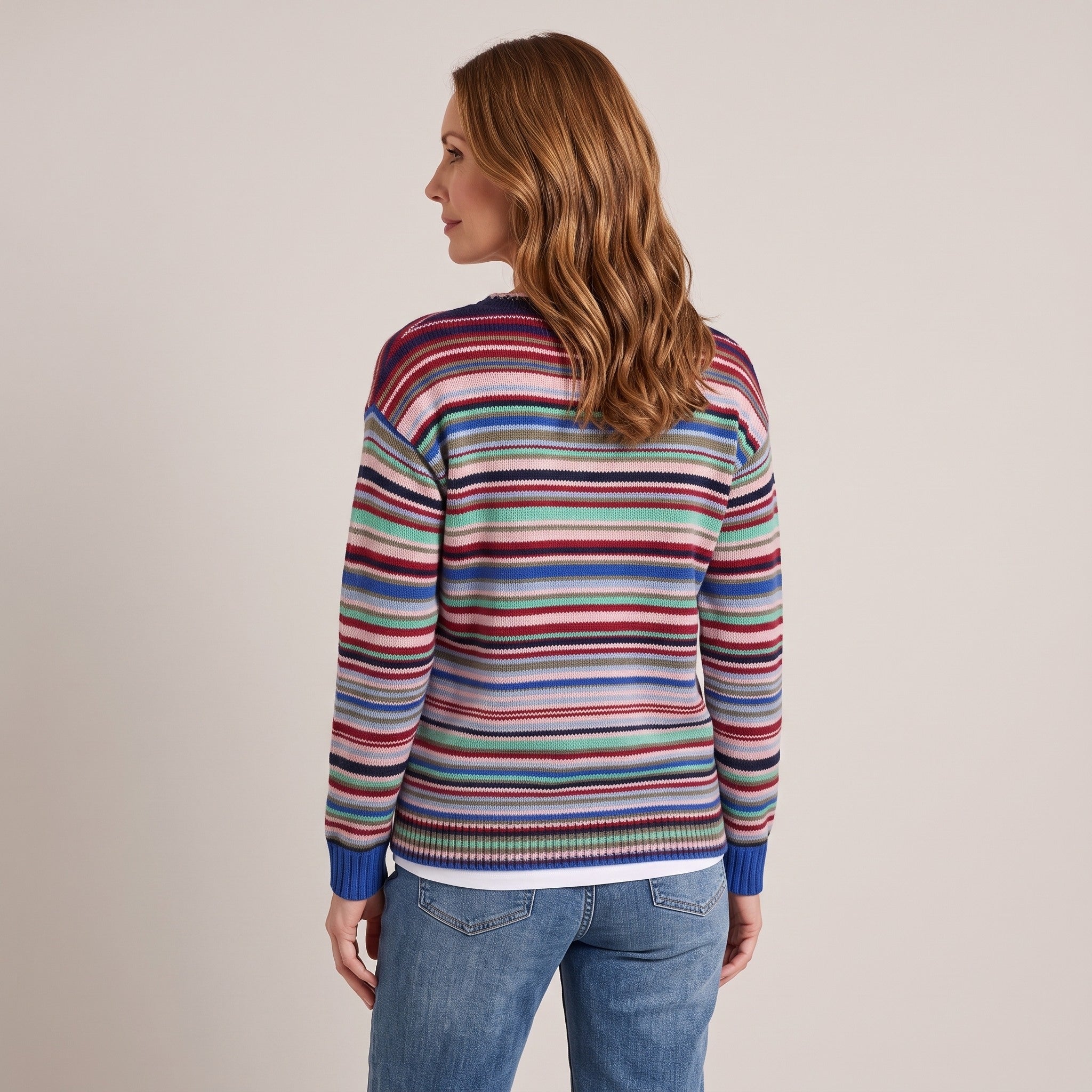 Rosemary™ — Striped Knit Sweater