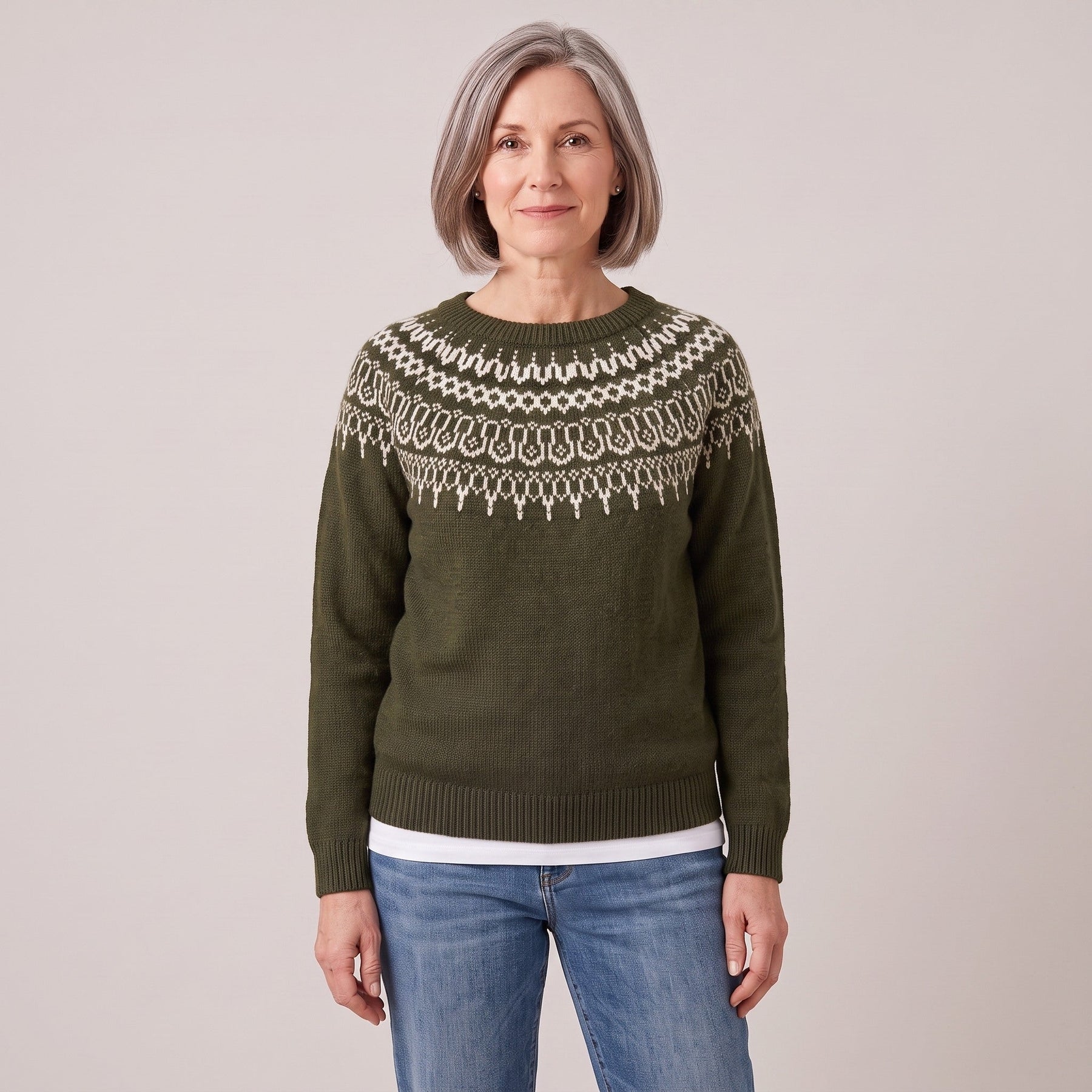 Lucinda™ — Nordic Knit Jumper