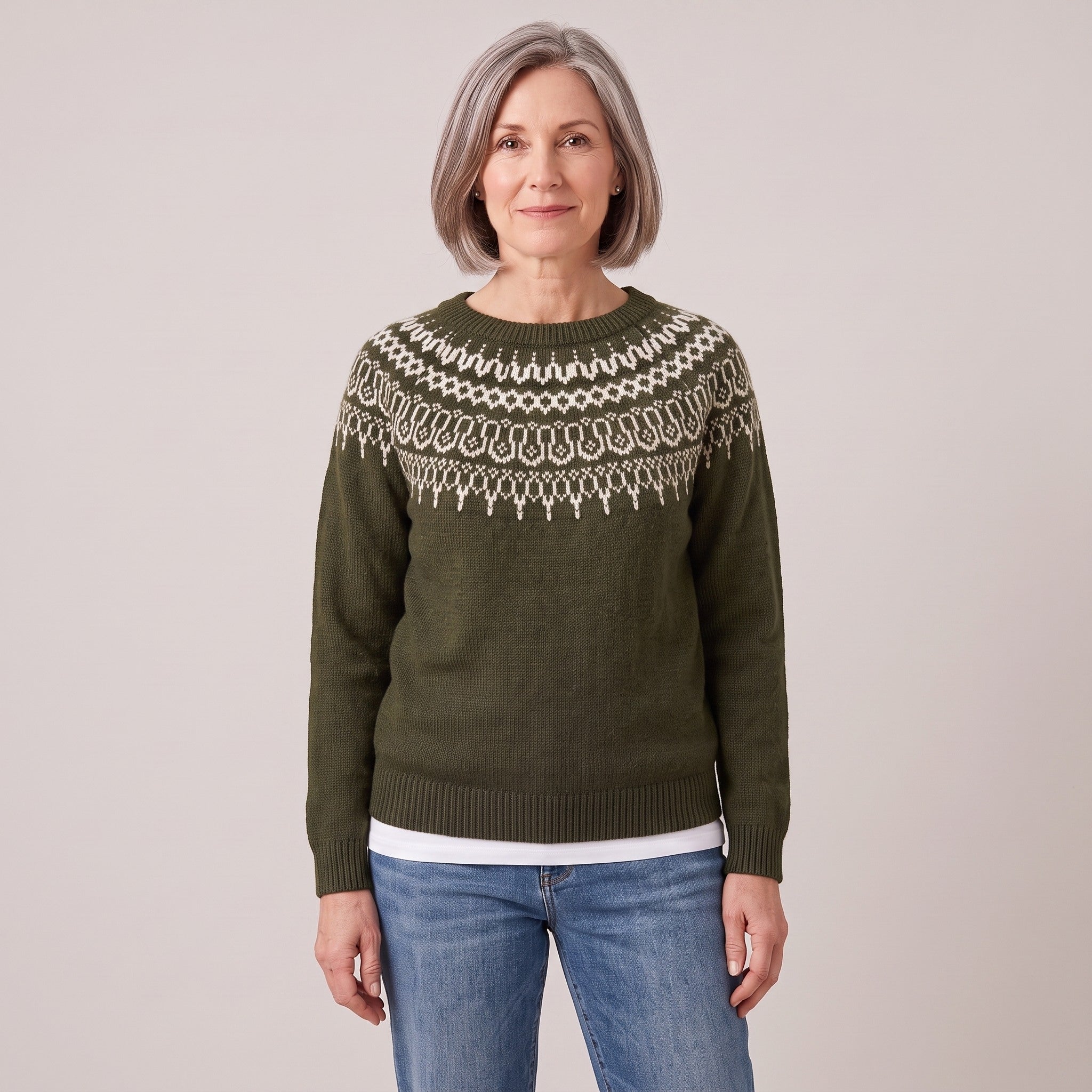 Lucinda™ — Nordic Knit Jumper
