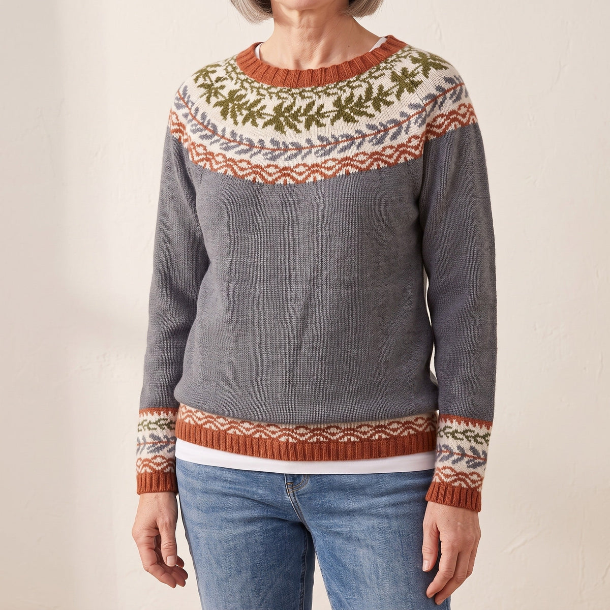 Priscilla™ — Nordic Knit Sweater