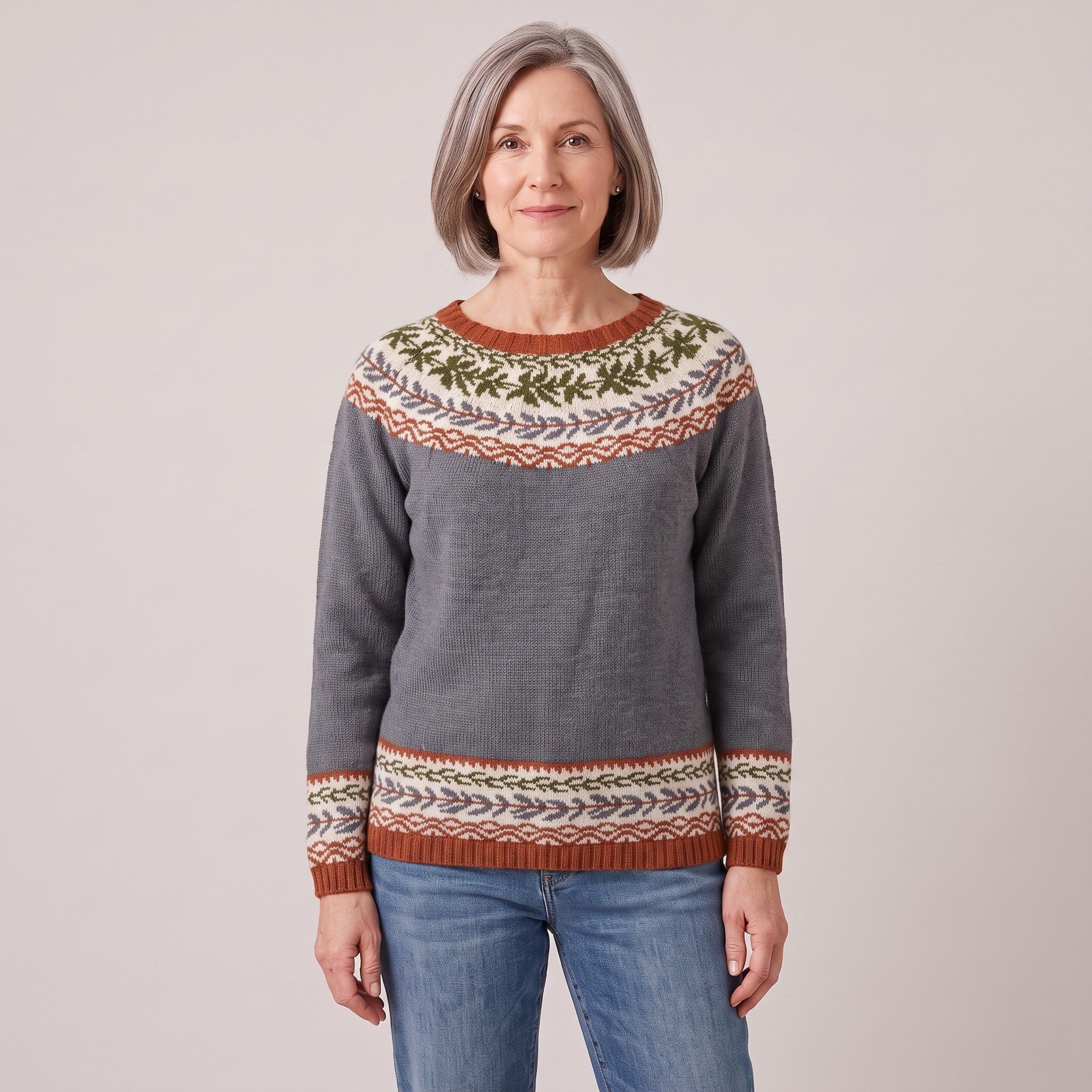 Priscilla™ — Nordic Knit Sweater