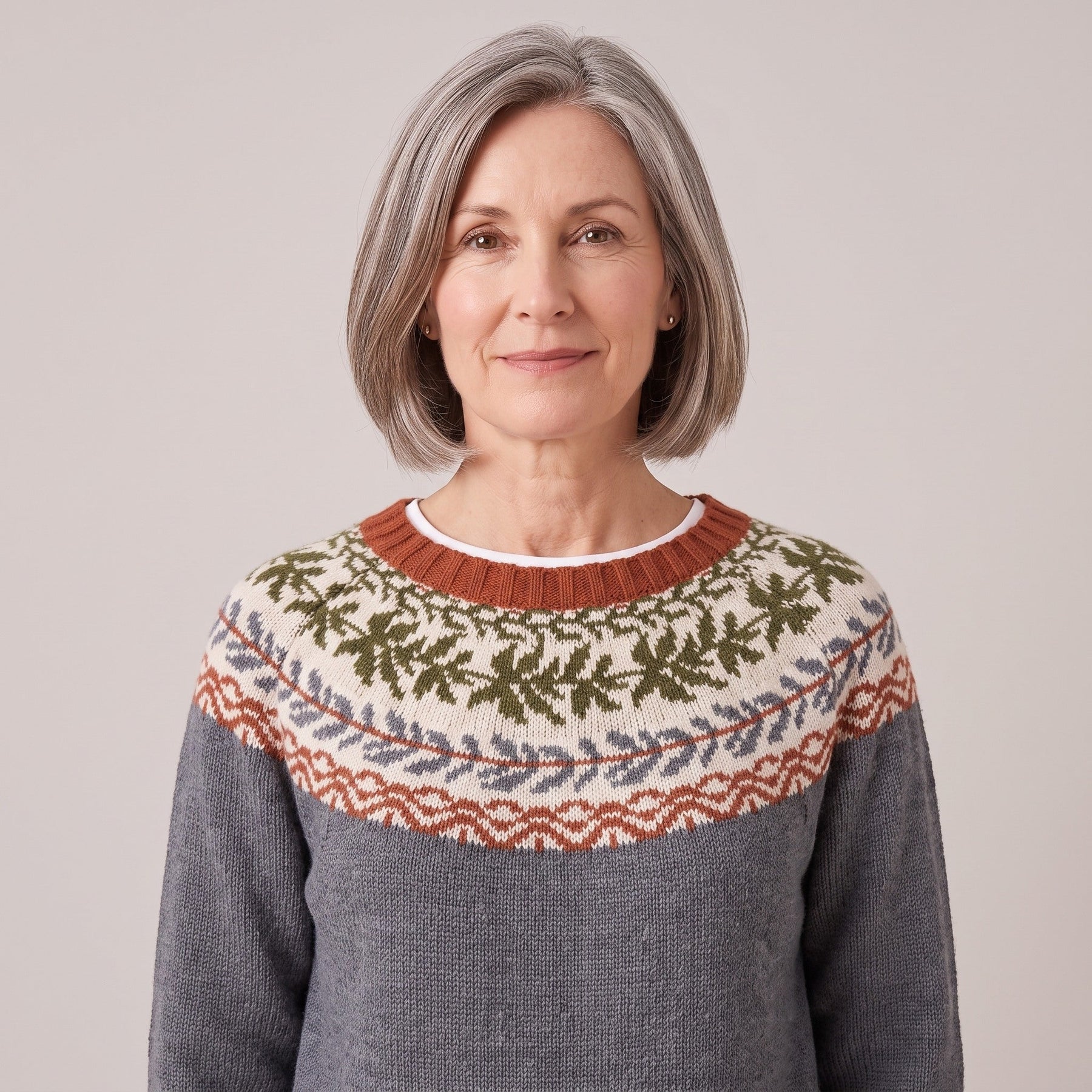 Priscilla™ — Nordic Knit Sweater