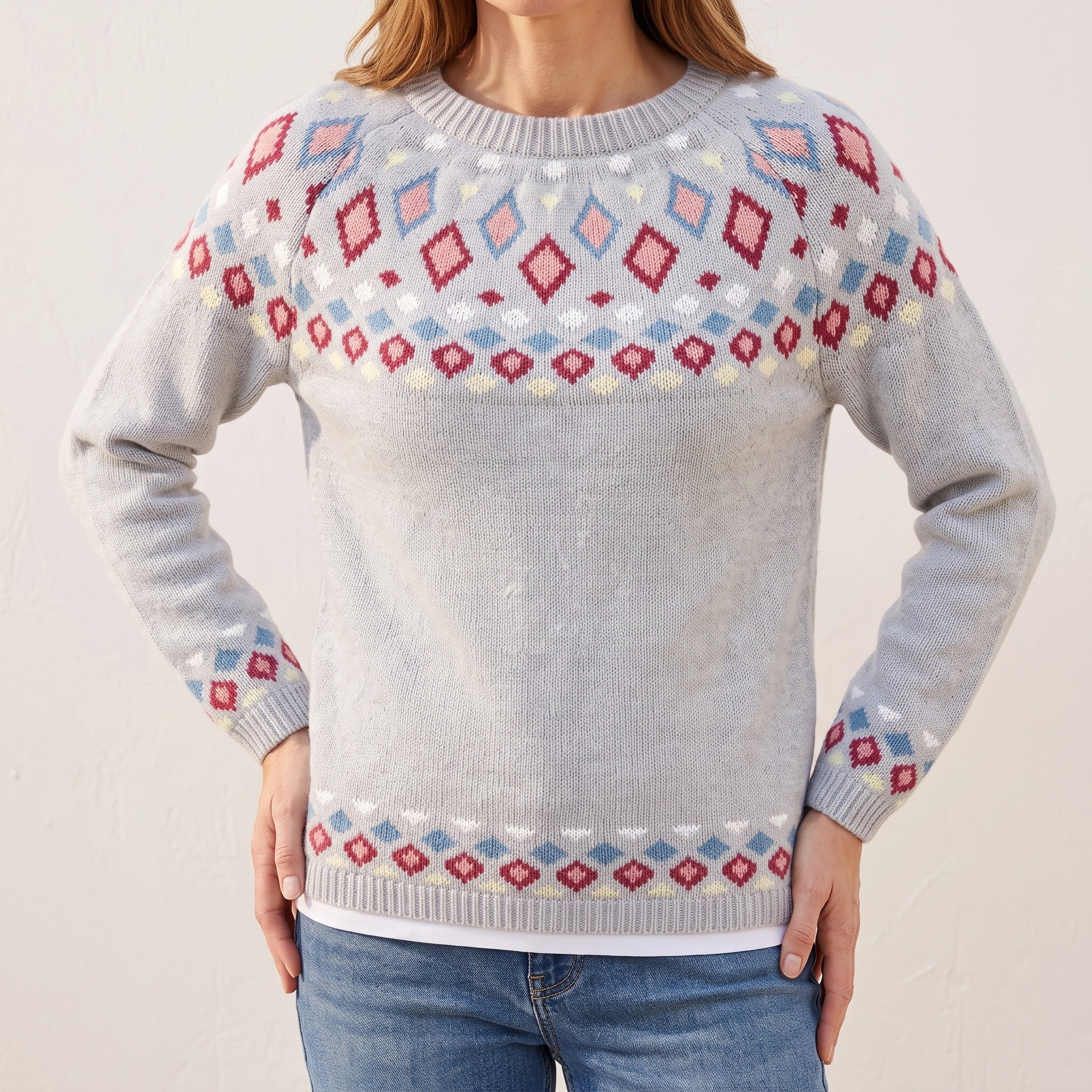 Lorraine™ — Nordic Knit Sweater