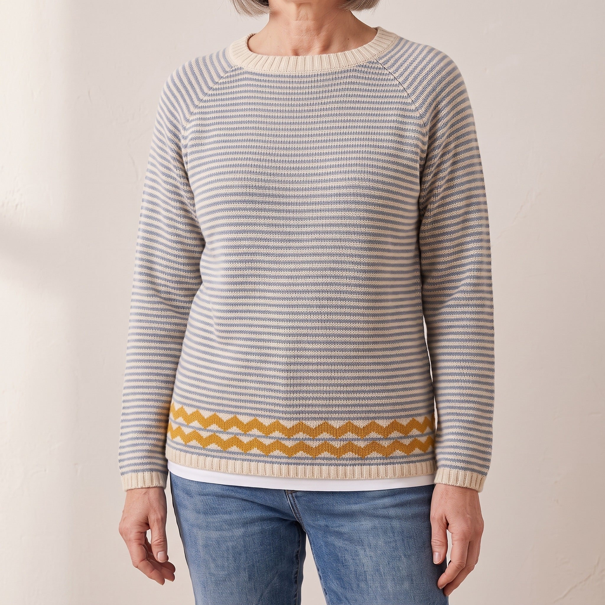 Marion™ — Striped Knit Sweater