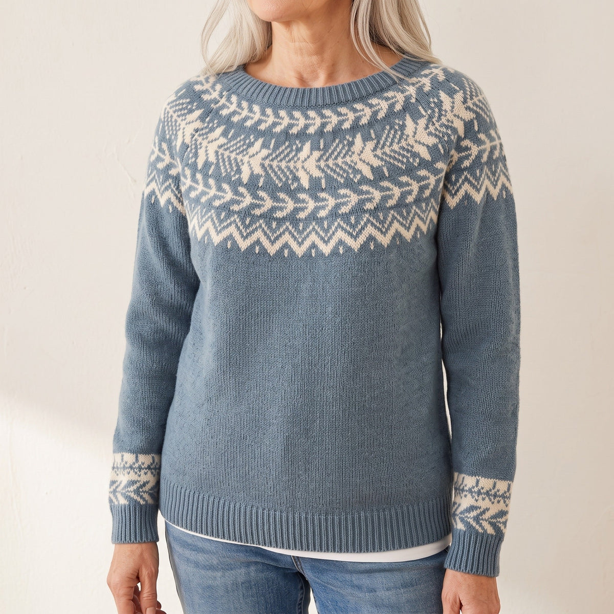 Odette™ — Nordic Knit Jumper