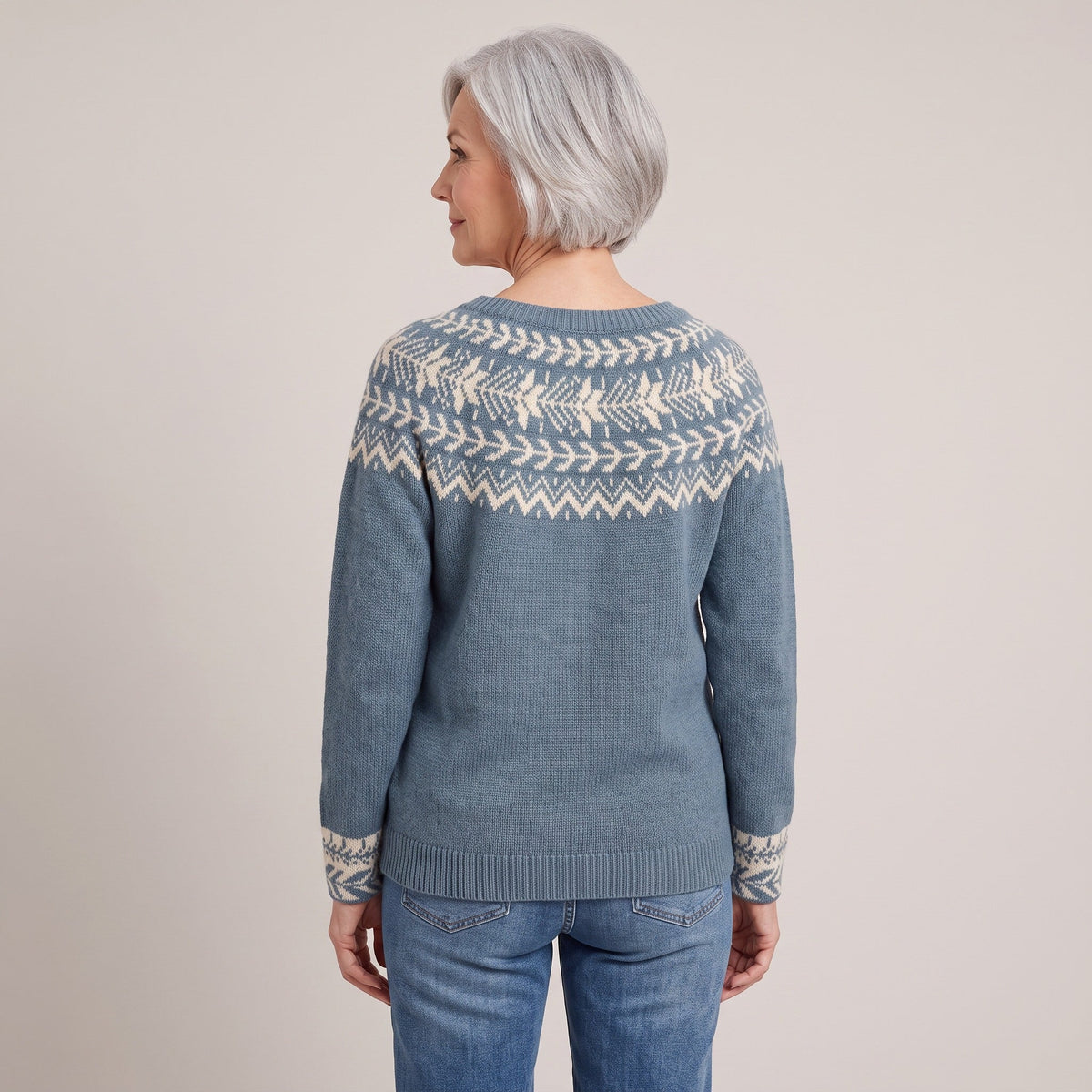 Odette™ — Nordic Knit Jumper