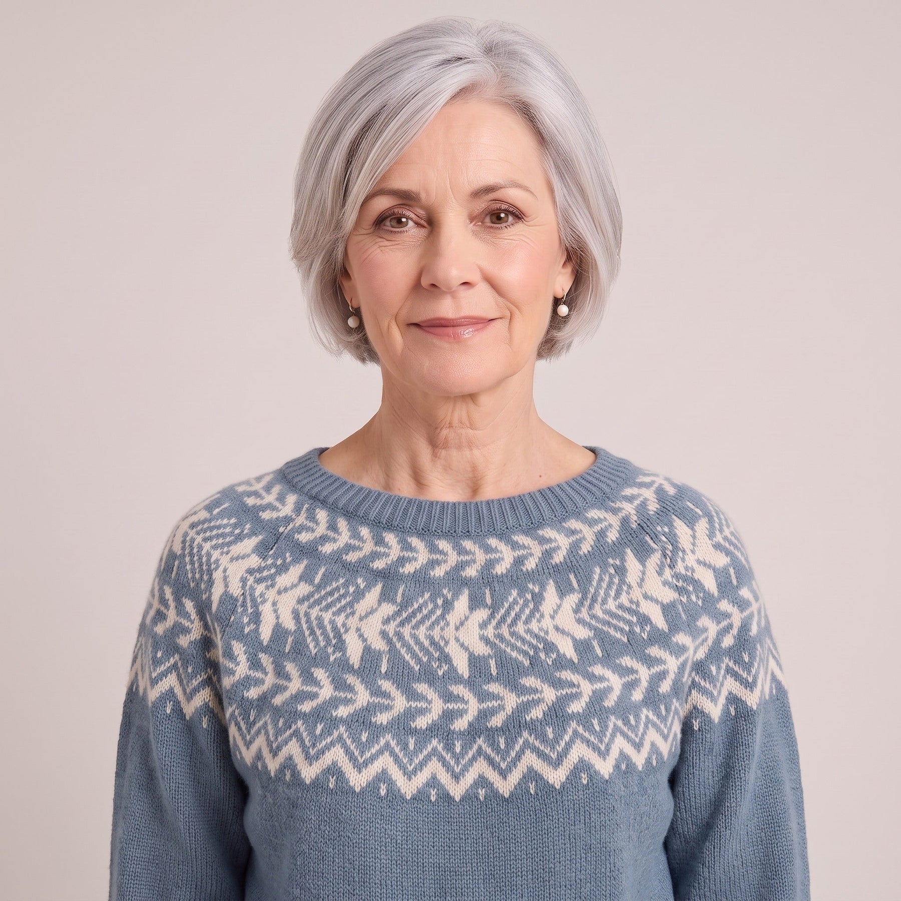 Odette™ — Nordic Knit Jumper