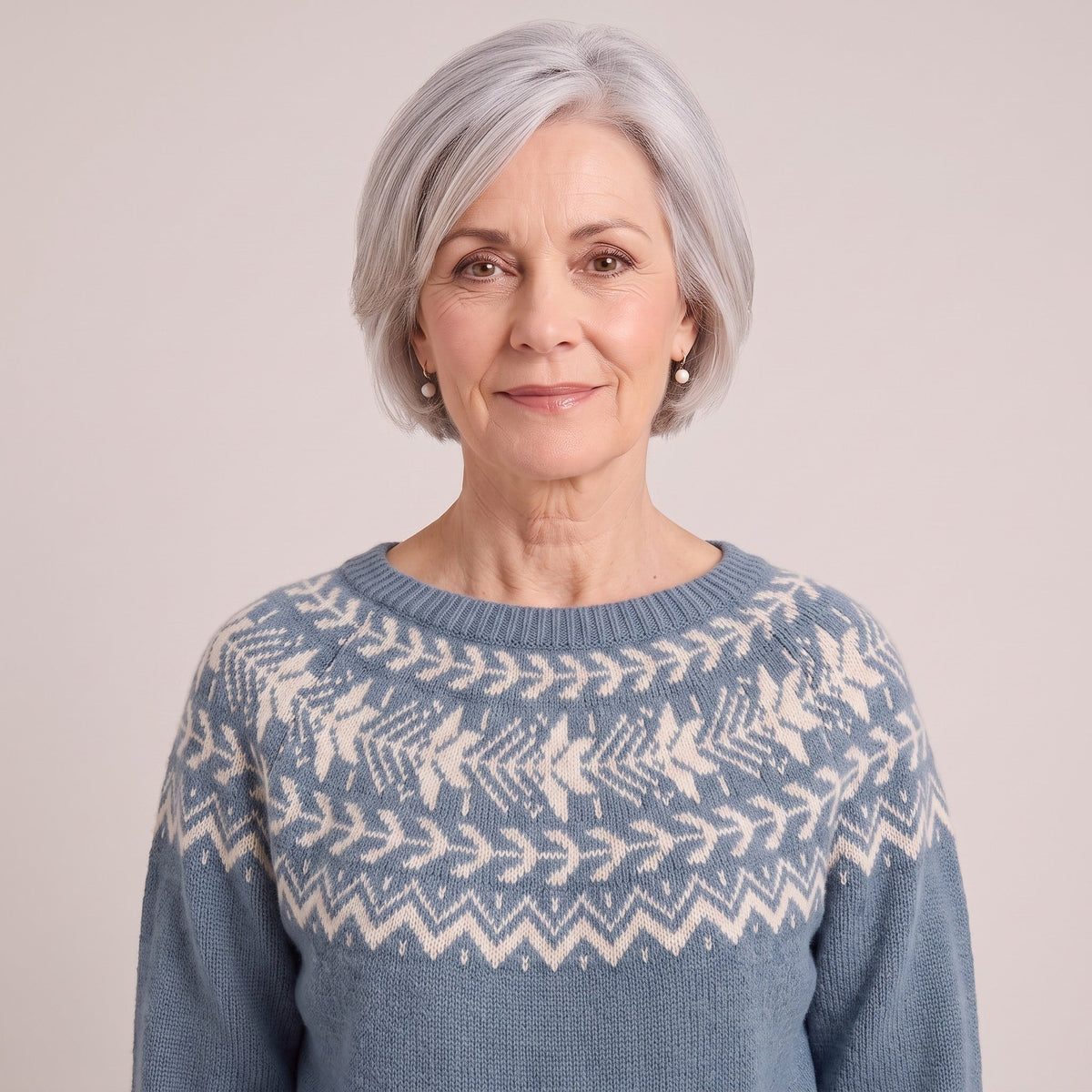 Odette™ — Nordic Knit Jumper