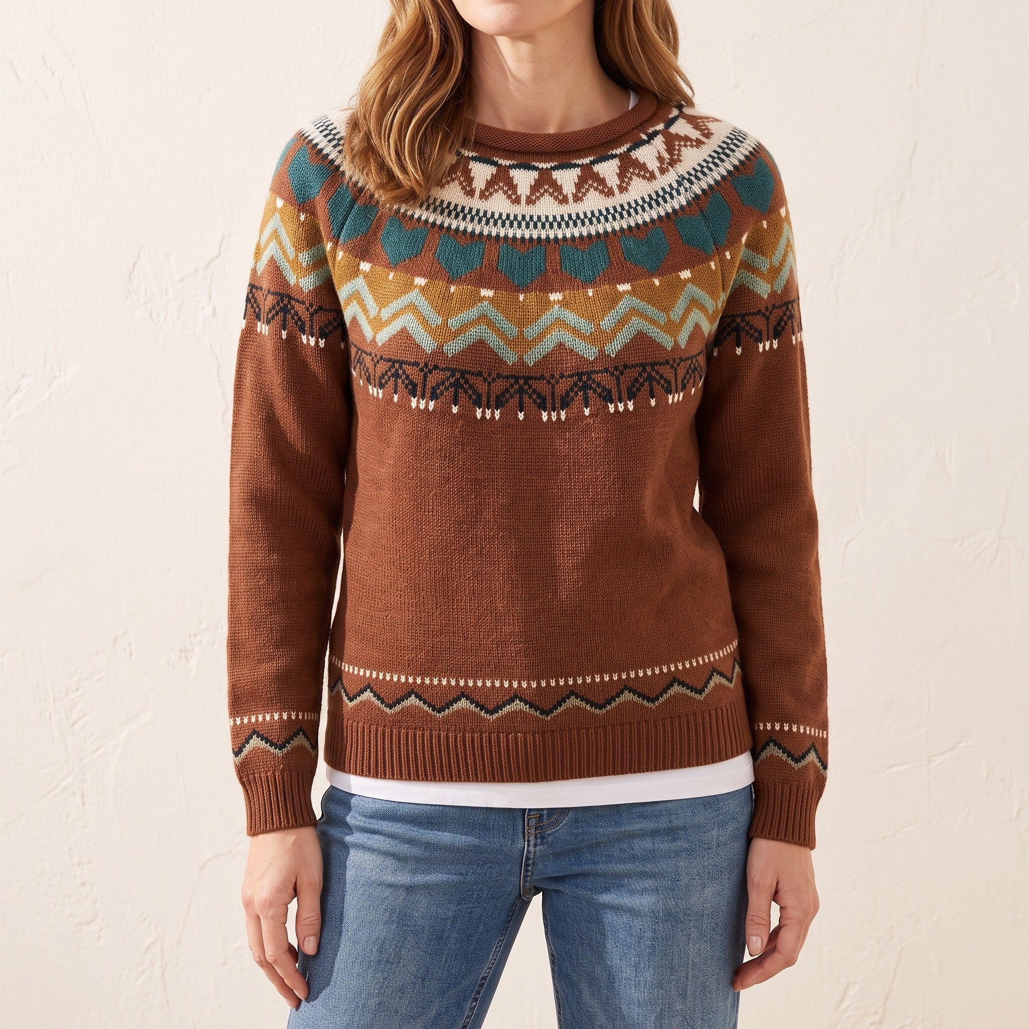 Corinne™ — Fair Isle Sweater
