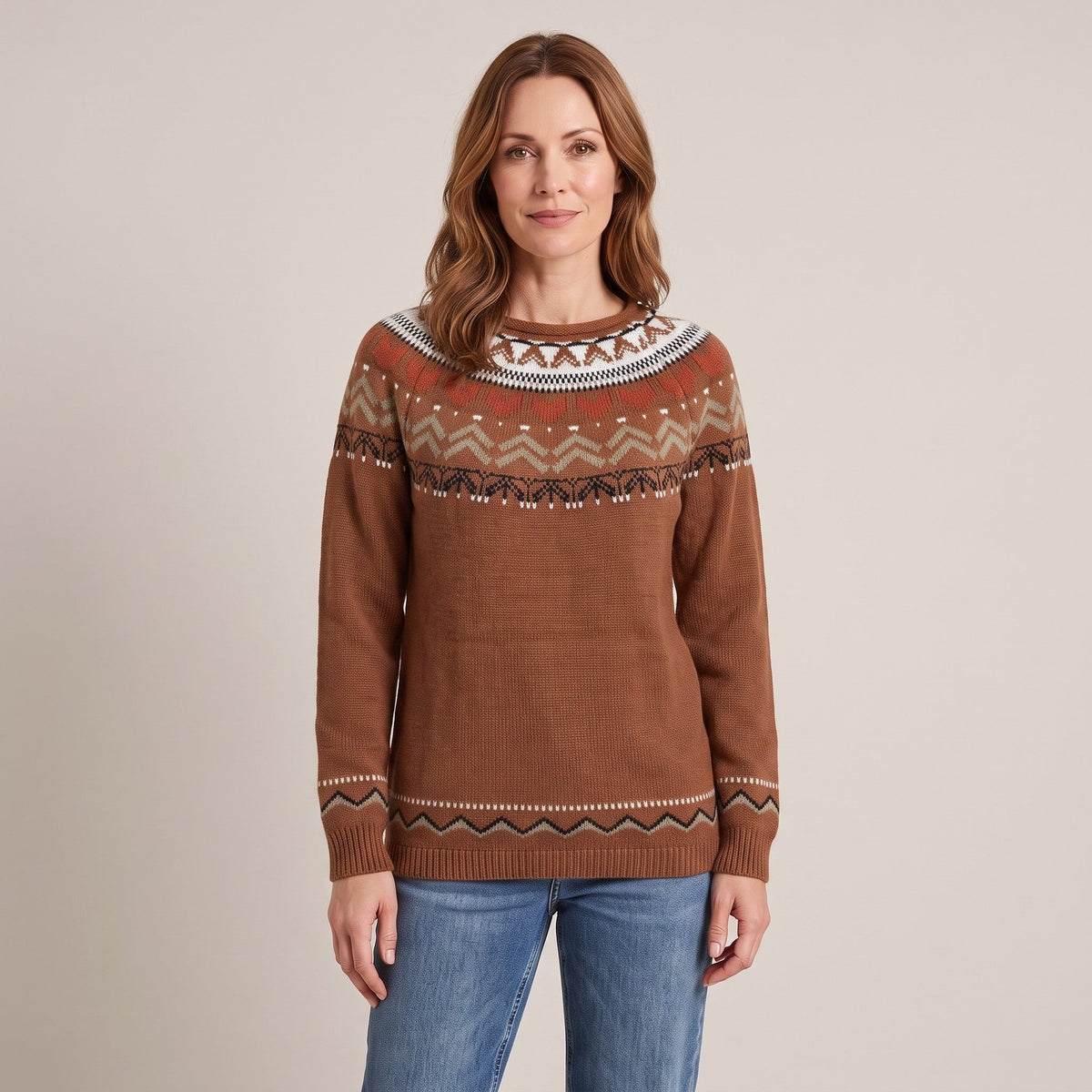 Corinne™ — Fair Isle Sweater