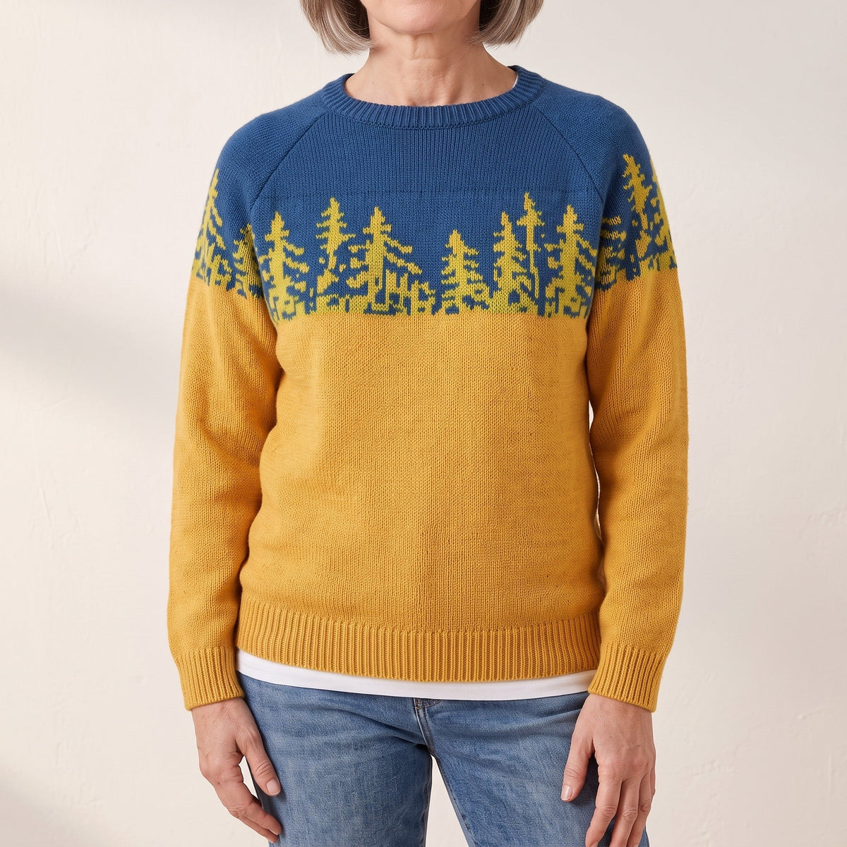 Charlene™ — Forest Knit Sweater