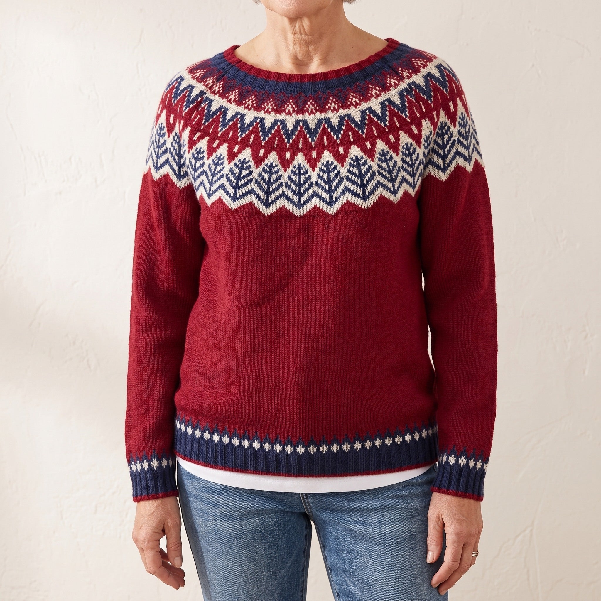 Arlene™ — Icelandic Knit Sweater