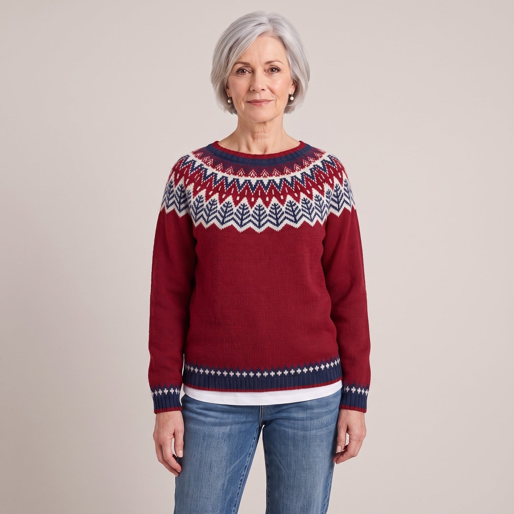 Arlene™ — Icelandic Knit Sweater