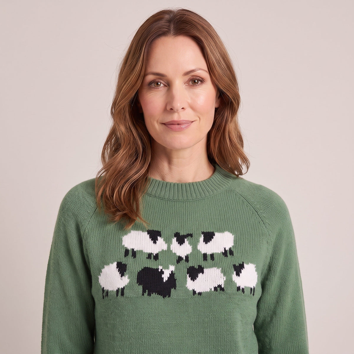 Winona™ — Sheep Motif Sweater