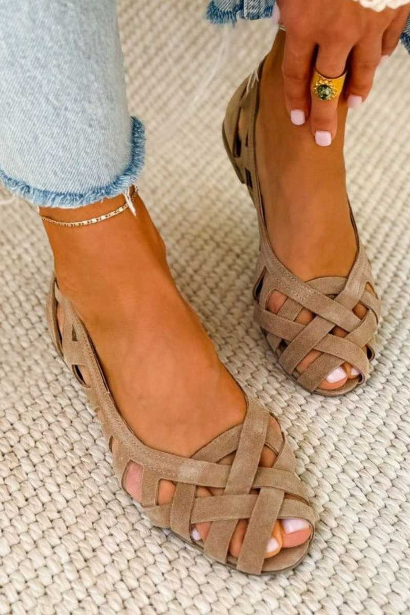 Frea - Casual Woven Open-Toe Sandals