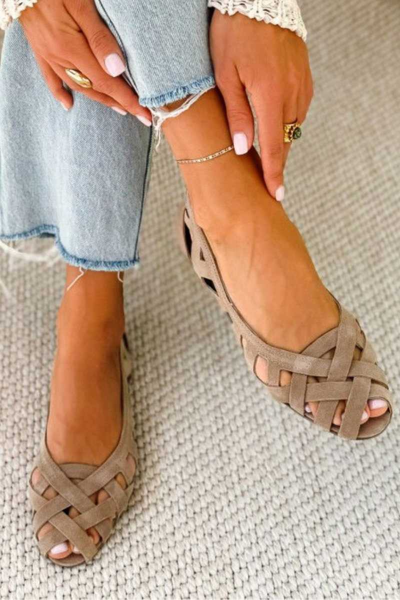 Frea - Casual Woven Open-Toe Sandals