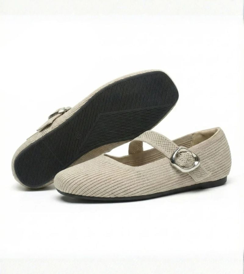 Mary Braid | Cushioned Insole Mary Jane Flats
