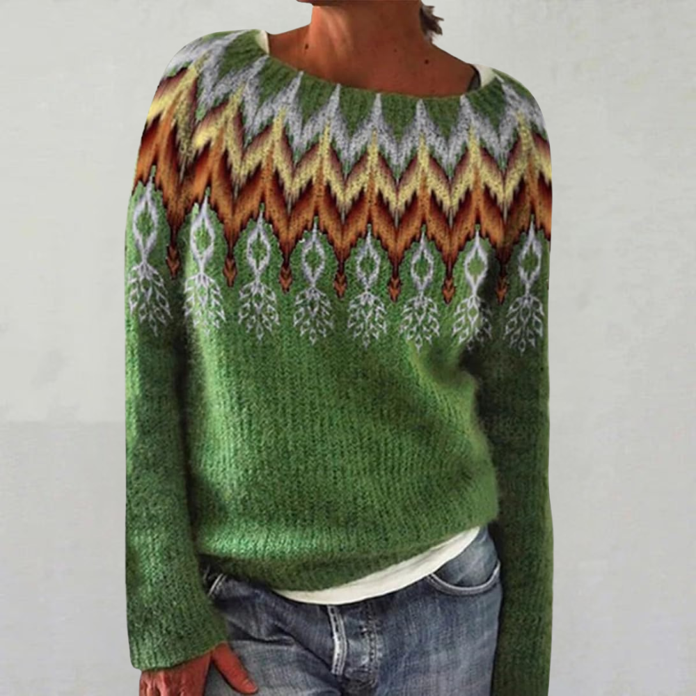 MEADOW | Nordic Fair Isle Wool Jumper