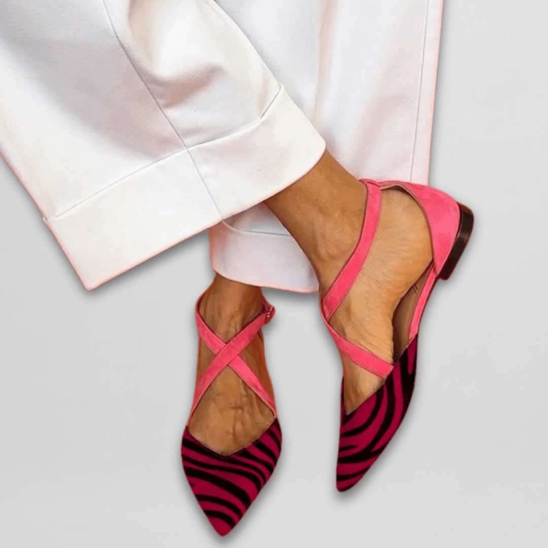 Elisa | Strappy Flats