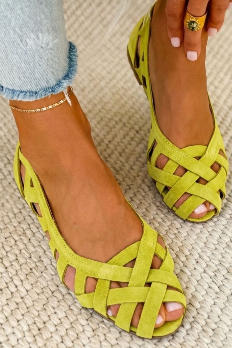 Frea - Casual Woven Open-Toe Sandals