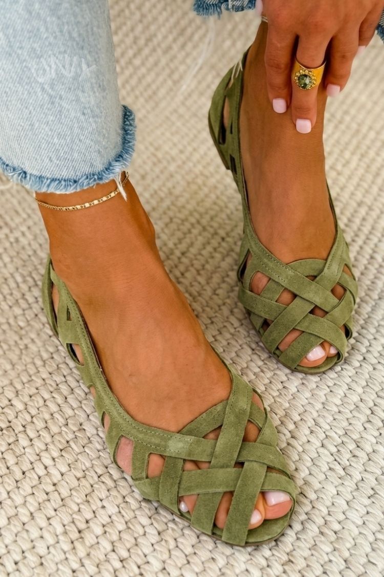 Frea - Casual Woven Open-Toe Sandals