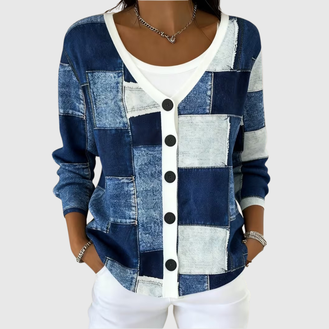 Iris | Buttoned Knit Cardigan