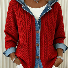 Margot Hooded Knit Jacket