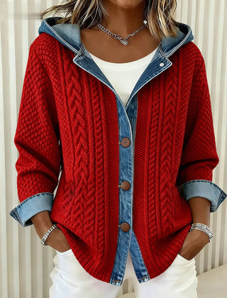 Margot Hooded Knit Jacket