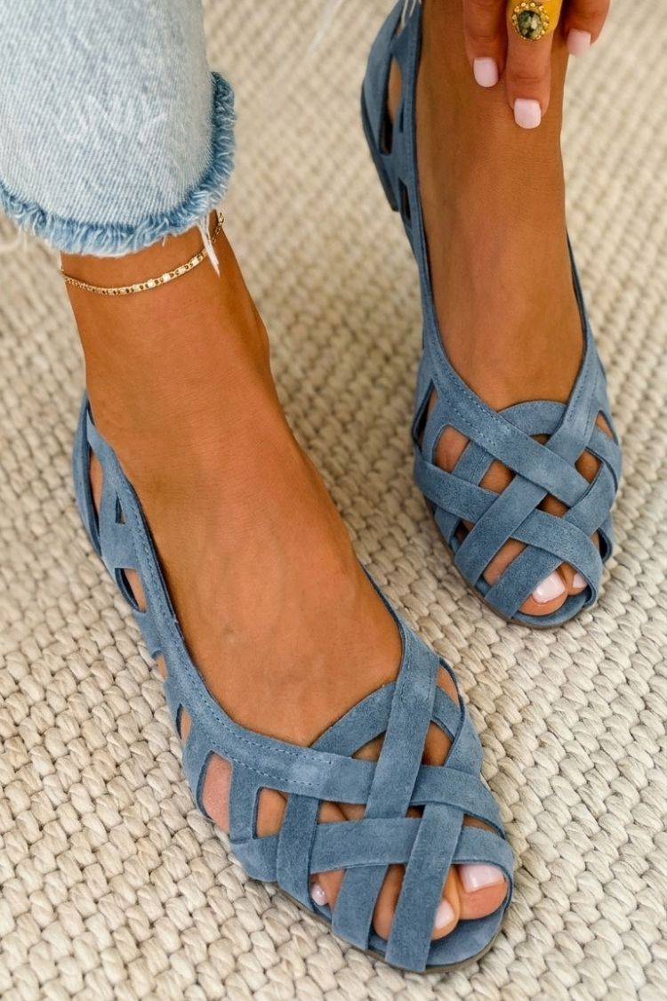 Frea - Casual Woven Open-Toe Sandals