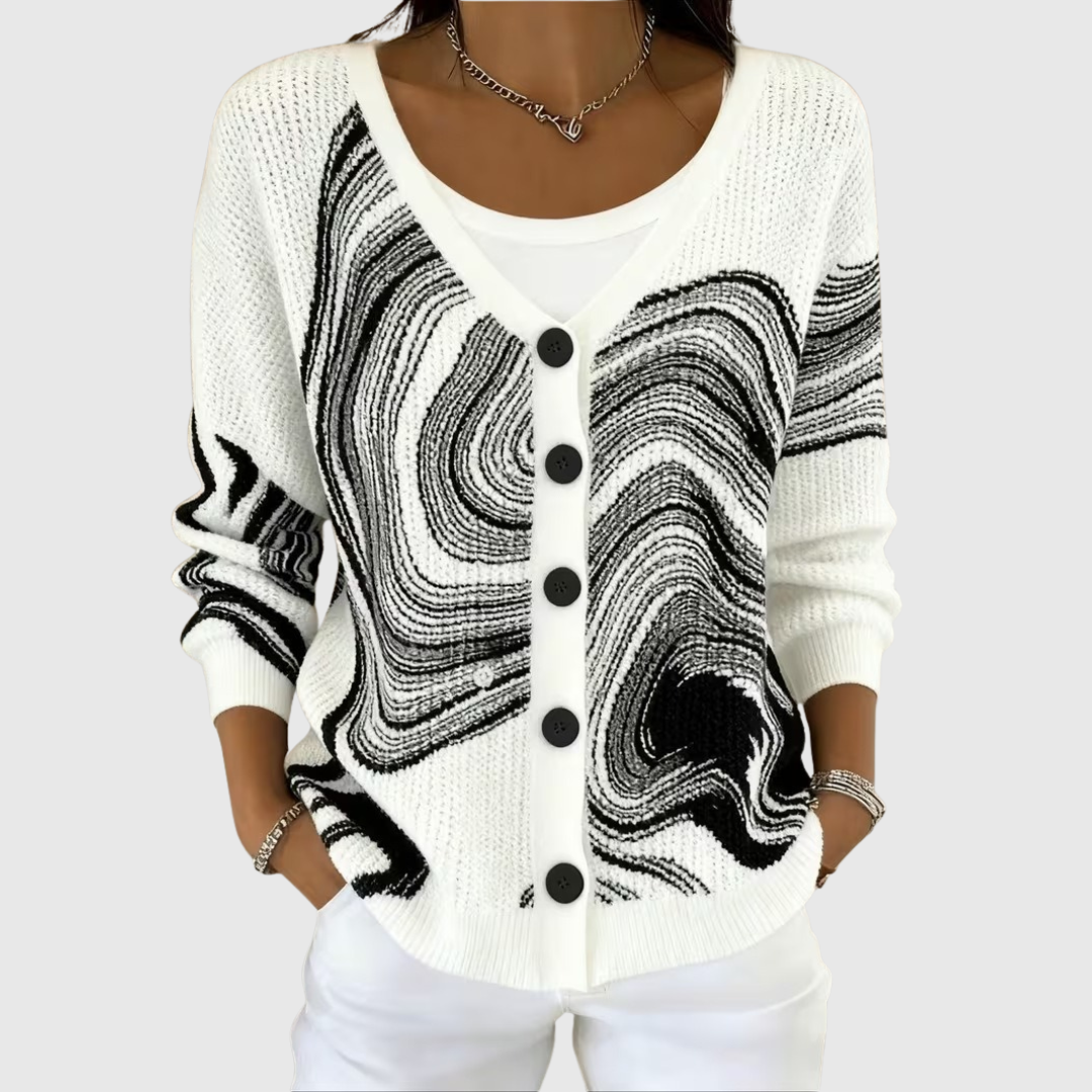 Lillian | Buttoned Knit Cardigan