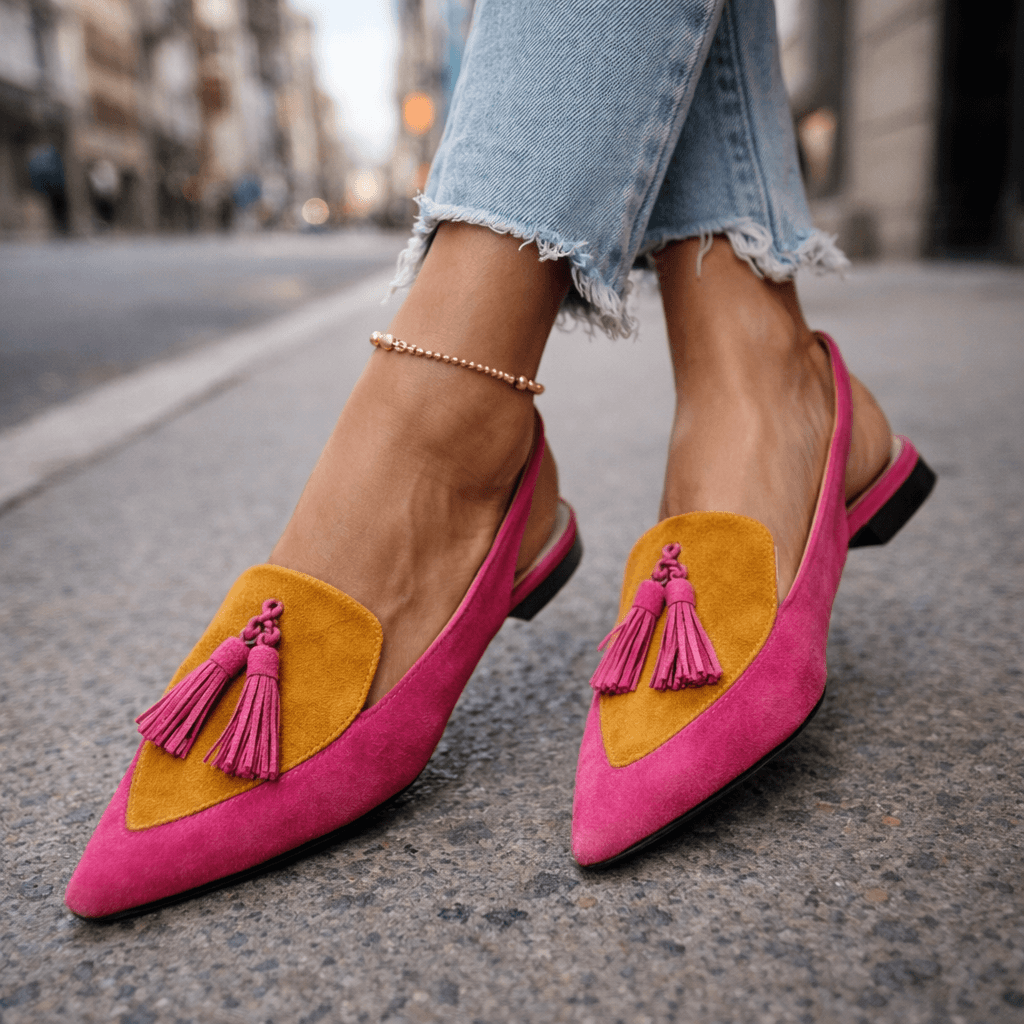 Èloria | Elegant Tassel Sandals