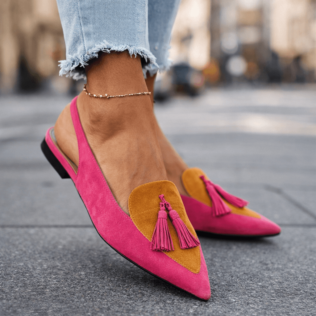 Èloria | Elegant Tassel Sandals