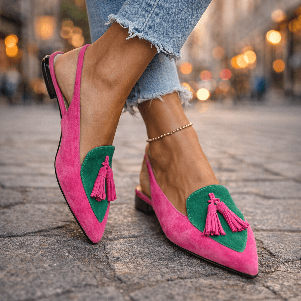 Èloria | Elegant Tassel Sandals