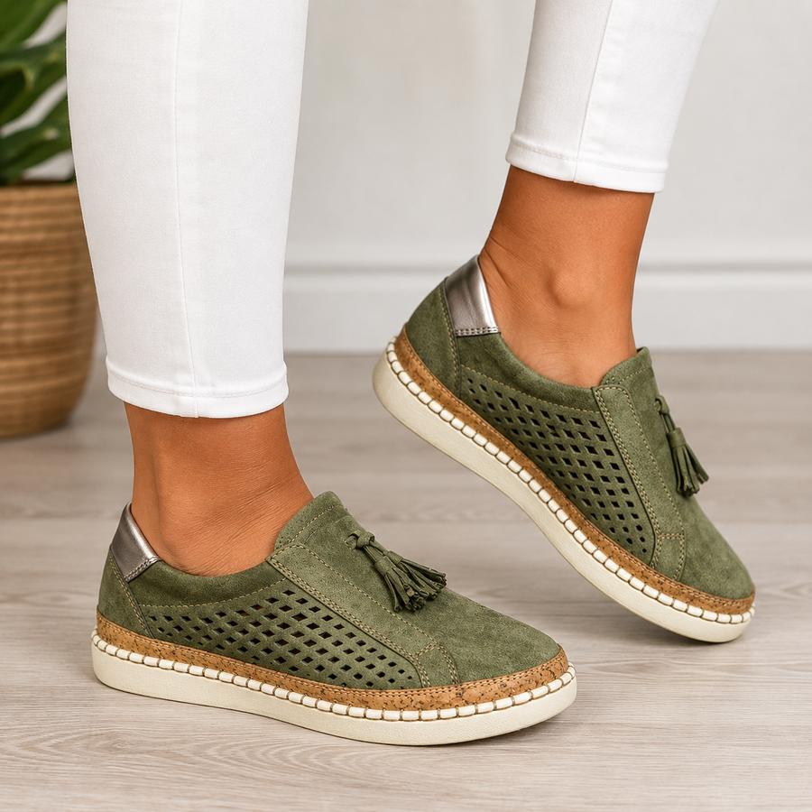 Judith | Cushioned Slip-On Loafers