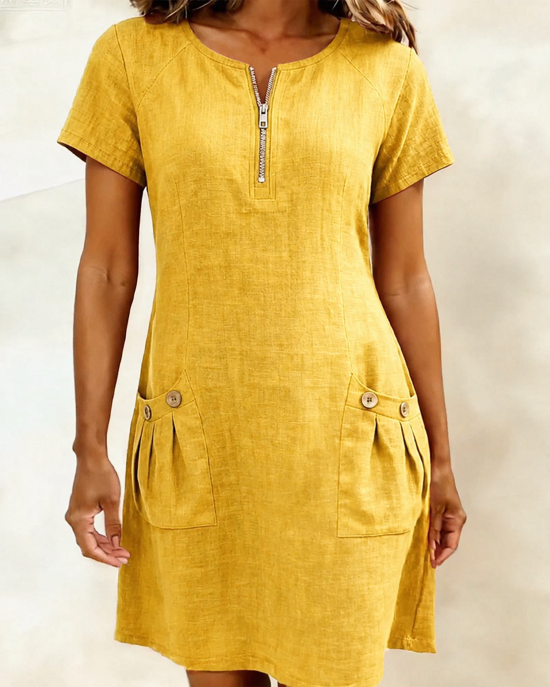 Lina™ Dress — Everyday Natural Elegance