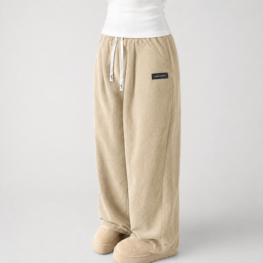 Greta | Corduroy Wide-Leg Pants