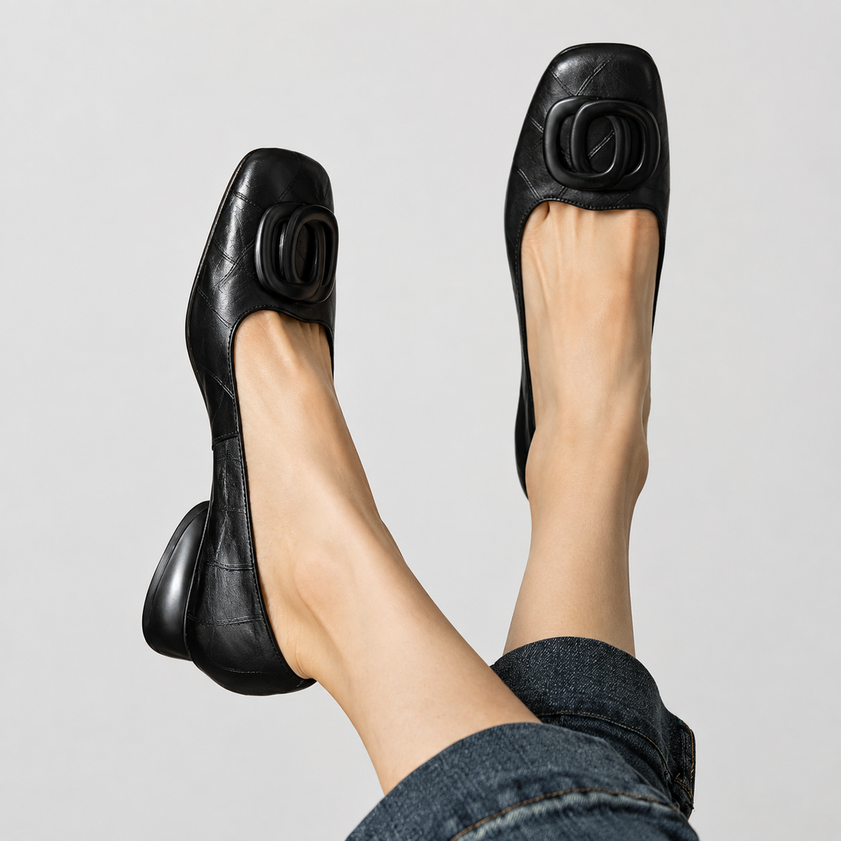 Opium | Leather Flats
