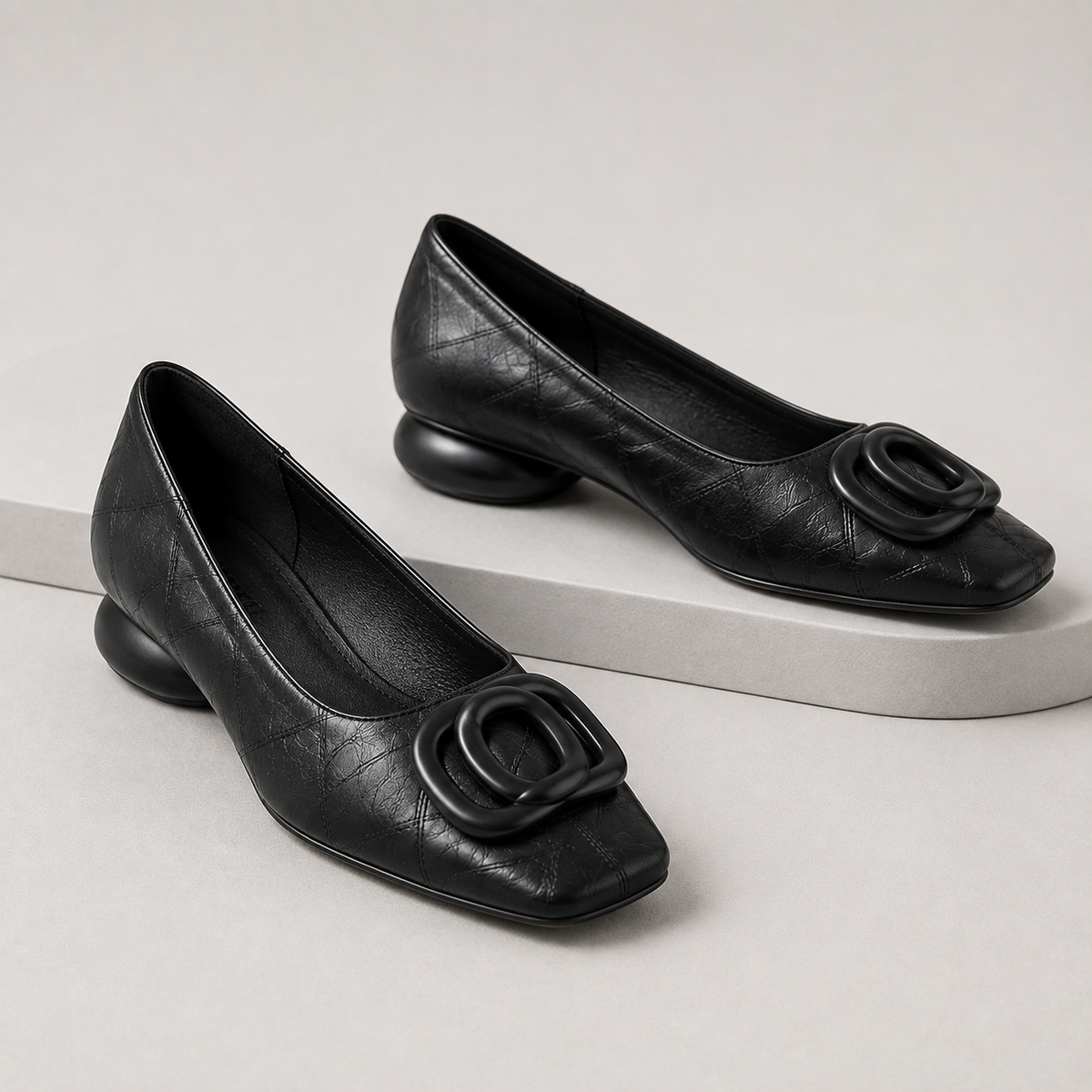 Opium | Leather Flats