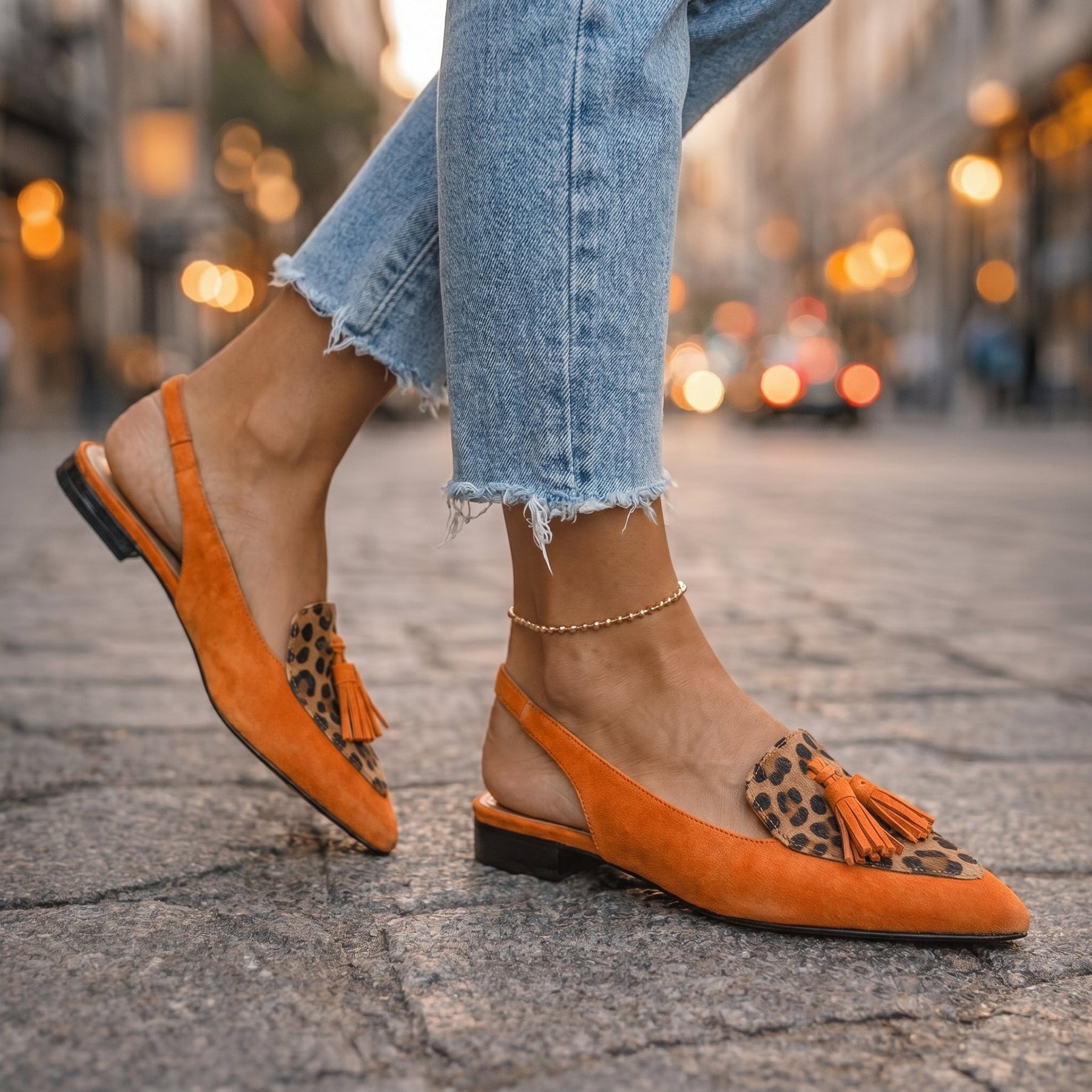 Èloria | Elegant Tassel Sandals
