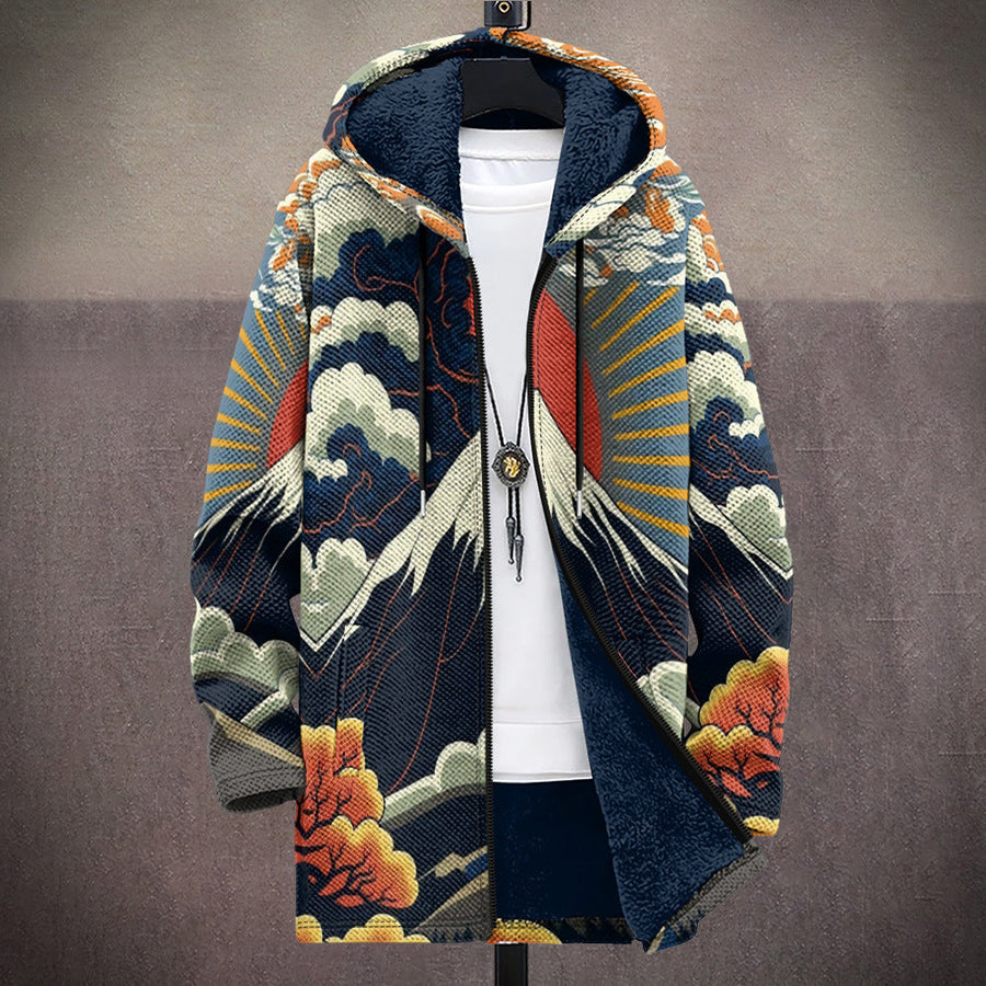 Beverly | Artful Hooded Cardigan
