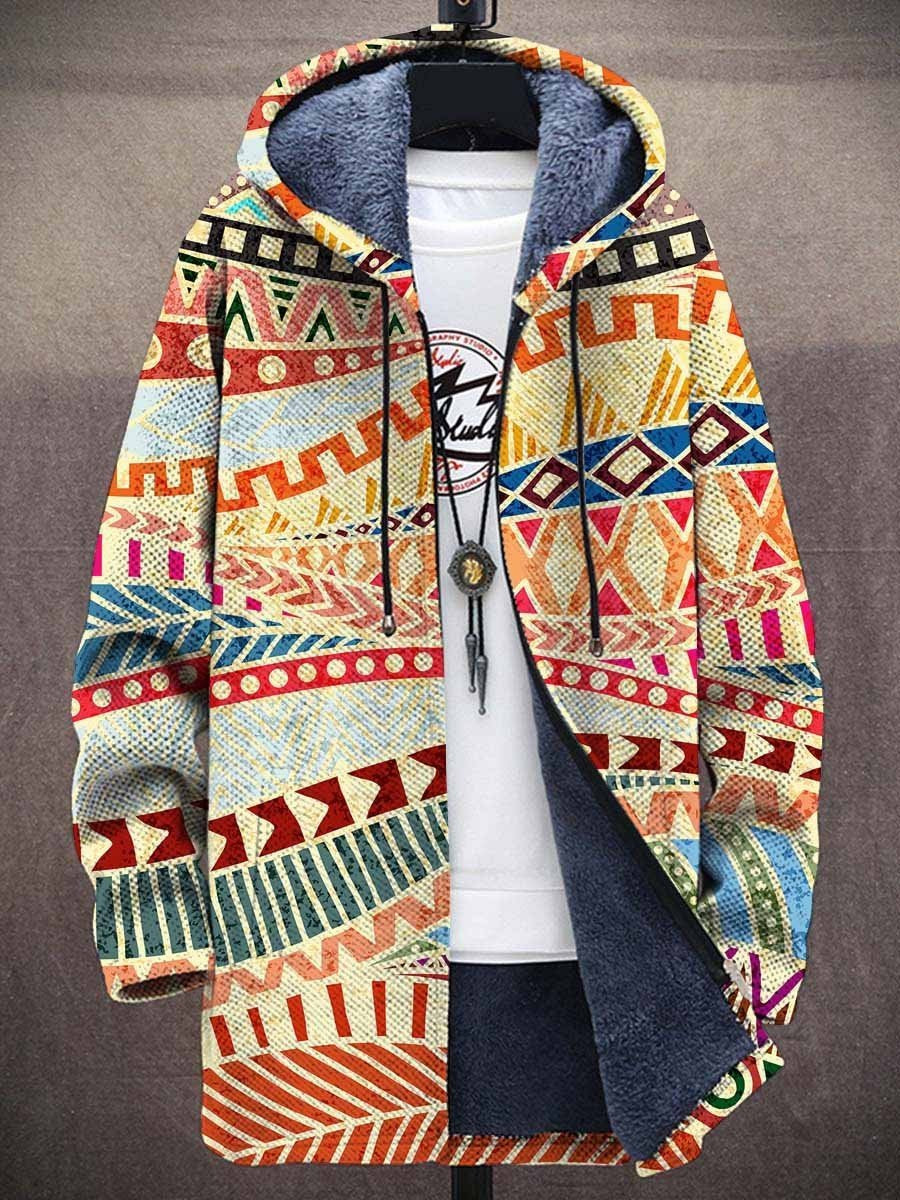 Brenda | Artistic Hooded Cardigan