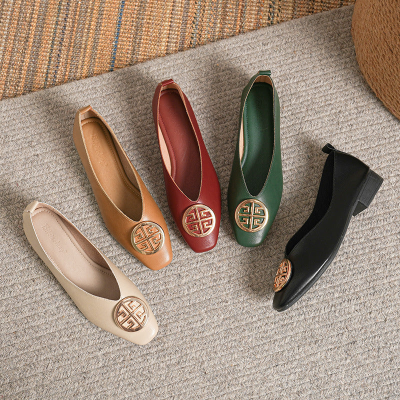 Orchard | Square-Toe Flats