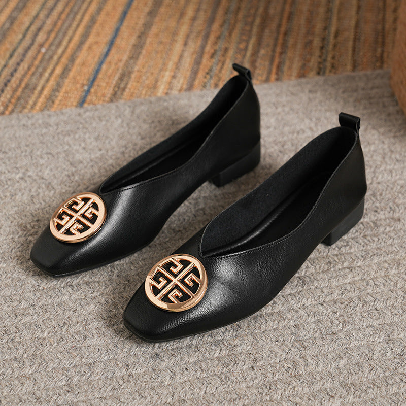 Orchard | Square-Toe Flats