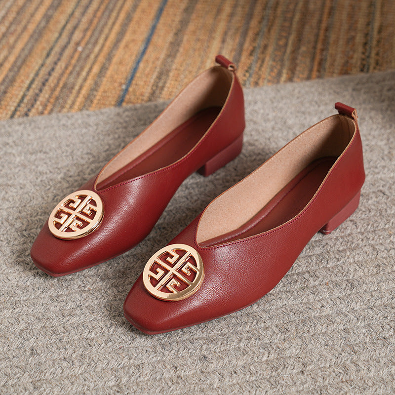Orchard | Square-Toe Flats