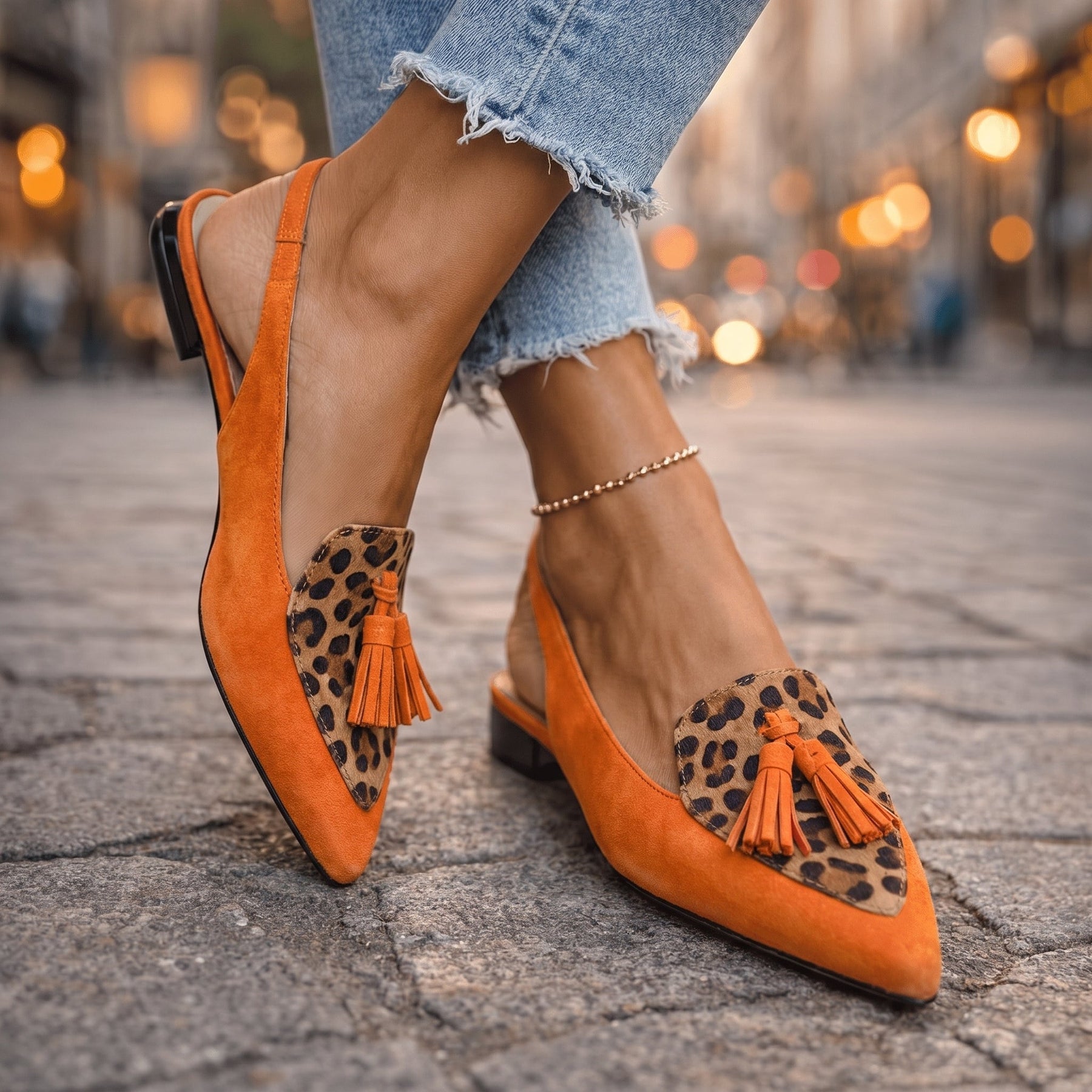 Èloria | Elegant Tassel Sandals
