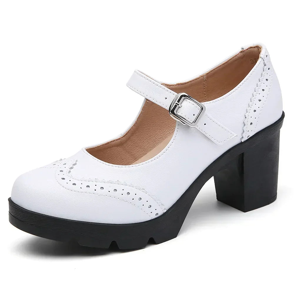 Suzy | Elegant Leather Pumps